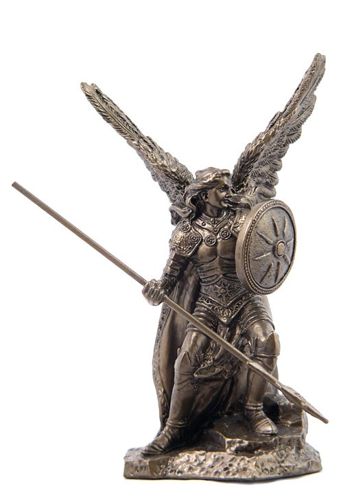 ARCHANGEL - BRONZE: Archangel - Raphael - Material - Cold Cast Bronze - Size - 3 7/8