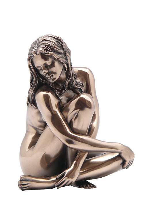 NUDE FEMALE - BRONZE: Nude Female - Material - Cold Cast Bronze - Size - 4 3/4