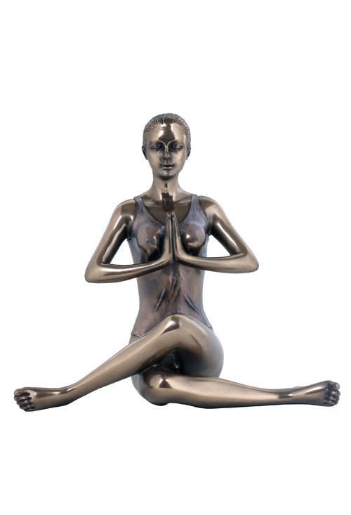 YOGA - BRONZE: Yoga- Cow Pose - Material - Cold Cast Bronze - Size - 6 1/8