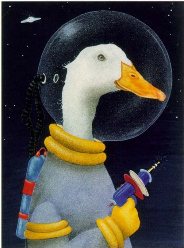 HAND SIGNED - WILL BULLAS - SPACE CADET: Space Cadet - By Will Bullas - Hand Signed - Limited Edition Print - Image Size: 8 1/2"w X 11 5/16"h. Edition Size:450