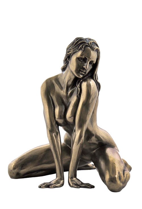 NUDE FEMALE - BRONZE: Nude Female - Material - Cold Cast Bronze - Size - 4 7/8