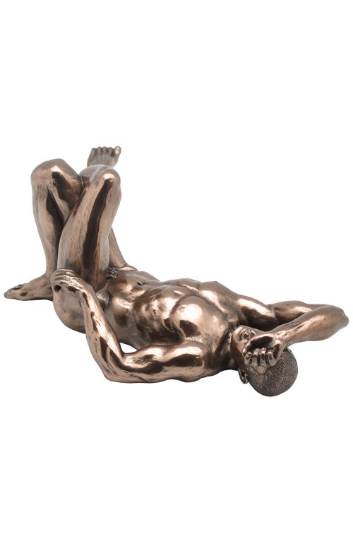 NUDE MALE - BRONZE: Nude Male - Material - Cold Cast Bronze - Size - 7 1/4