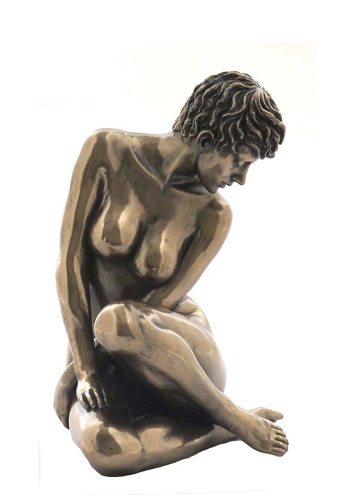 NUDE FEMALE - BRONZE: Nude Female - Material - Cold Cast Bronze - Size - 4 7/8
