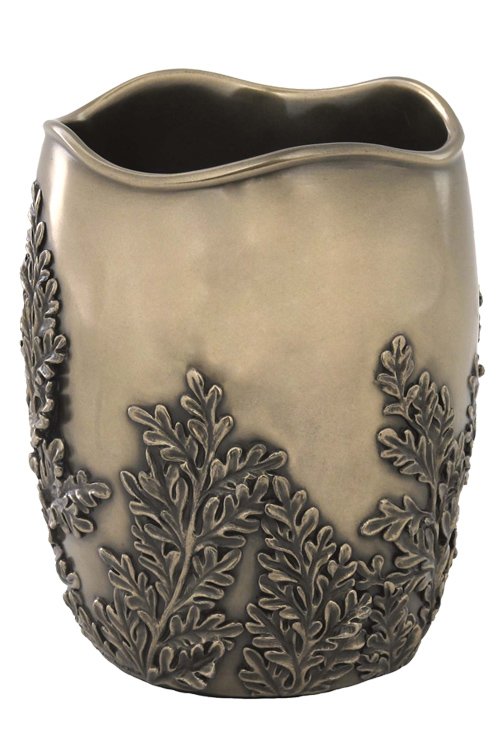 ERODIUM CHRYSANTHUM PEN HOLDER - BRONZE: Erodium Chrysanthum Pen Holder - Material - Cold Cast Bronze - Size - 5 1/8