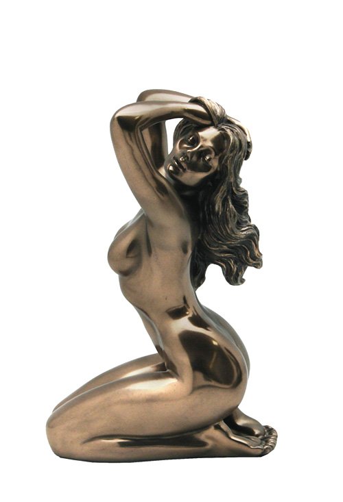 NUDE FEMALE - BRONZE: Nude Female - Material - Cold Cast Bronze - Size - 5 3/4