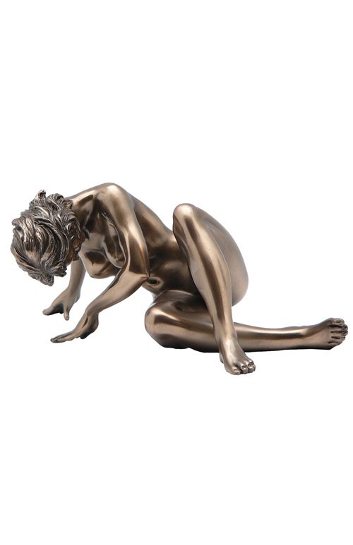 NUDE FEMALE - BRONZE: Nude Female - Material - Cold Cast Bronze - Size - 7 7/8
