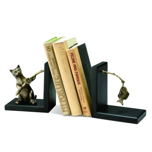 FISHING CAT BOOKENDS Aug 25, 2013 Artistic Findings Contact
