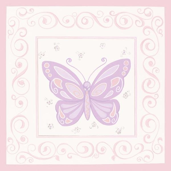 THE LUNTZ COLLECTION - BUTTERFLY II: THE LUNTZ COLLECTION - BUTTERFLY II - 36 x 36 in. - Museum Wrapped The Piece Of Art Is Ready To Hang Or Lean Against A Wall, Or Display On An Easel. - A Giclée Print Is The Highest Quality Print Avai