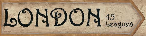 SYLVAN LAKE COLLECTIONS - LONDON 45 LEAGUES: Sylvan Lake Collections - London 45 Leagues - 44 X 11 In. - Gallery Stretched The Piece Of Art Is Ready To Hang Or Lean Against A Wall, Or Display On An Easel. - A Giclée Print Is The Highest Quality