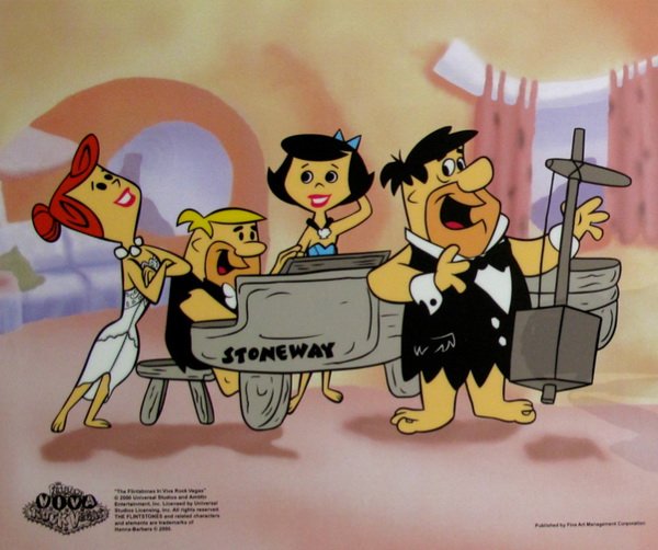 flintstones piano