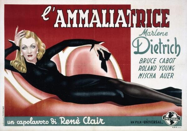 ALBERTO VARGAS - L’AMMALIATRICE: Alberto Vargas - L’ammaliatrice - 44 X 31 In. - Gallery Stretched The Piece Of Art Is Ready To Hang Or Lean Against A Wall, Or Display On An Easel. - A Giclée Print Is The Highest Quality Print Ava