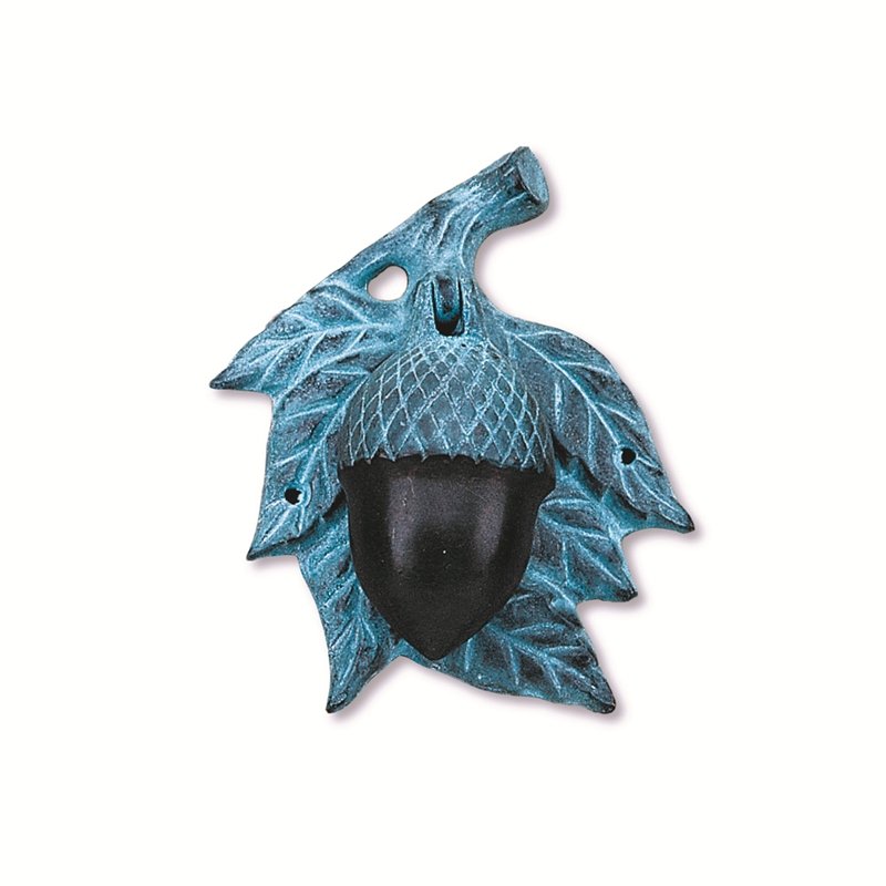 ACORN DOORKNOCKER: Acorn Doorknocker - Weight: 0.960 Lbs - Size: 6"H 4"W 2"D - Material: Brass