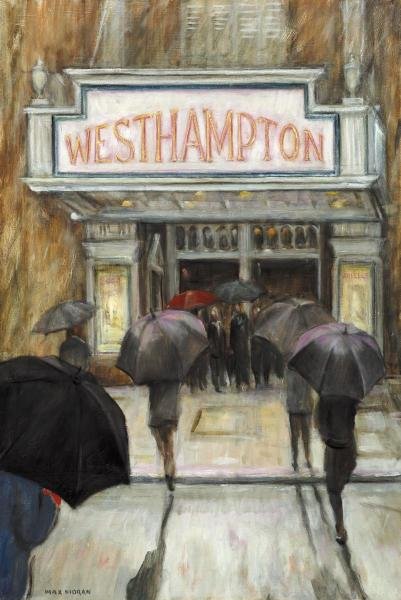MAX MORAN - SHELTER FROM THE STORM: Max Moran - Shelter From The Storm - 20 X 30 In. - Gallery Stretched The Piece Of Art Is Ready To Hang Or Lean Against A Wall, Or Display On An Easel. - A Giclée Print Is The Highest Quality Print Av