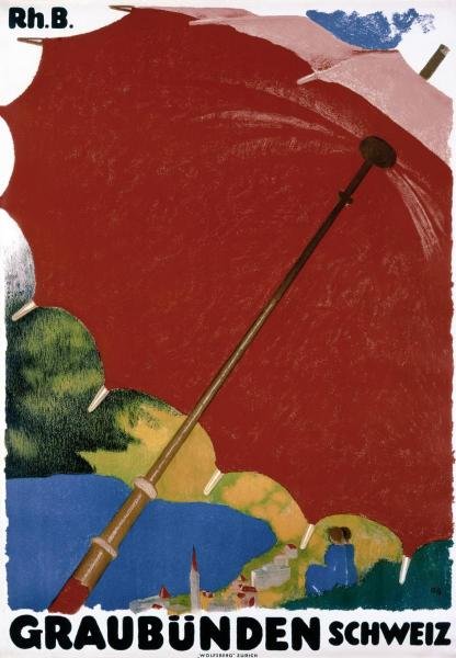 AUGUSTO GIACOMETTI - GRAUBÜNDEN / SCHWEIZ: Augusto Giacometti - Graubünden / Schweiz - 20 7/8 X 30 In. - Gallery Stretched The Piece Of Art Is Ready To Hang Or Lean Against A Wall, Or Display On An Easel. - A Giclée Print Is The Highest Qual