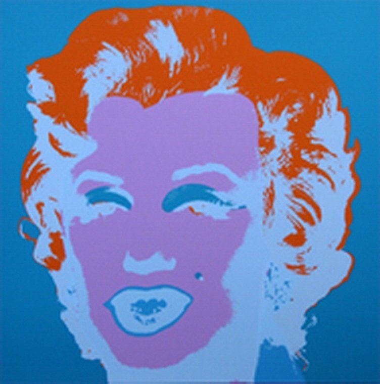 ANDY WARHOL MARILYN MONROE SUNDAY B. MORNING: Marilyn Monroe Serigraph By Andy Warhol Sunday B Morning. This Is A Sunday B. Mornings Editions Serigraph That Is Stamped On The Verso In Blue Ink “Published By Sunday B Morning” – “Fill In Yo
