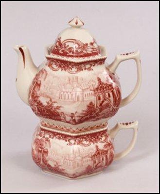 TEA FOR ONE SET - DIMENSIONS: 7.00H 6.00W 4.00D: TEA FOR ONE SET - DIMENSIONS: 7.00H 6.00W 4.00D