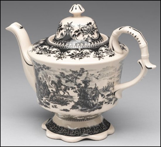 TEAPOT 10 1/2IN BLACK - DIMENSIONS: 8.25H 10.50W 6.50D: TEAPOT 10 1/2IN BLACK - DIMENSIONS: 8.25H 10.50W 6.50D