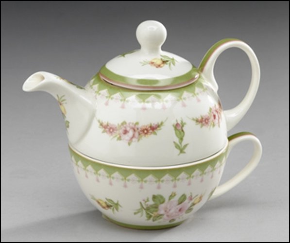 TEA FOR ONE - DIMENSIONS: 5.00H 6.50W 4.00D: TEA FOR ONE - DIMENSIONS: 5.00H 6.50W 4.00D