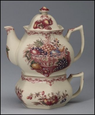 TEA FOR ONE - DIMENSIONS: 7.00H 6.00W 4.50D: TEA FOR ONE - DIMENSIONS: 7.00H 6.00W 4.50D