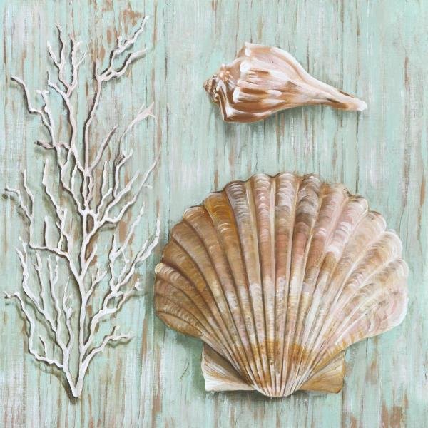 TED BROOME - BRETAGNE I: Ted Broome - Bretagne I - 36 X 36 In. - This Giclée Print Is Gallery Stretched And Ready To Hang Or Lean Against A Wall, Or Display On An Easel. - A Giclée Print Is The Highest Quality Print Availab