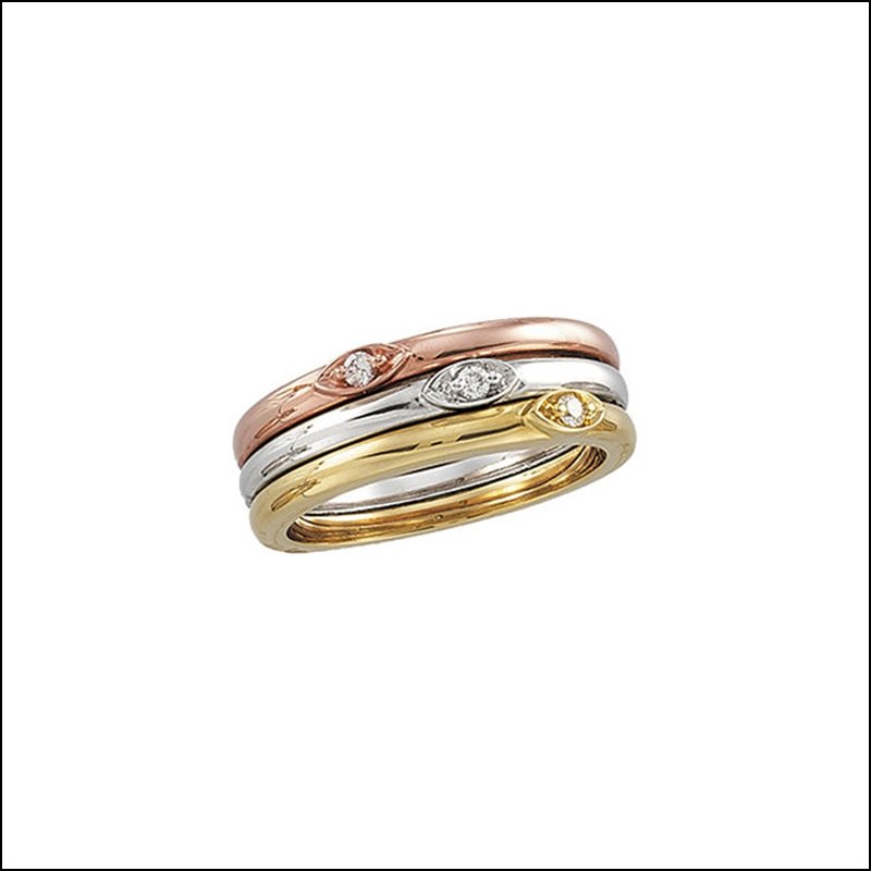 .025 CT TW STACKABLE DIAMOND RING: .025 CT TW STACKABLE DIAMOND RING - 14Ky / .025Ct / P / Diamond Ring - Weight: 1.85DWT - GramWeight: 2.88 - Ring Size: 6 - We Have Other Sizes