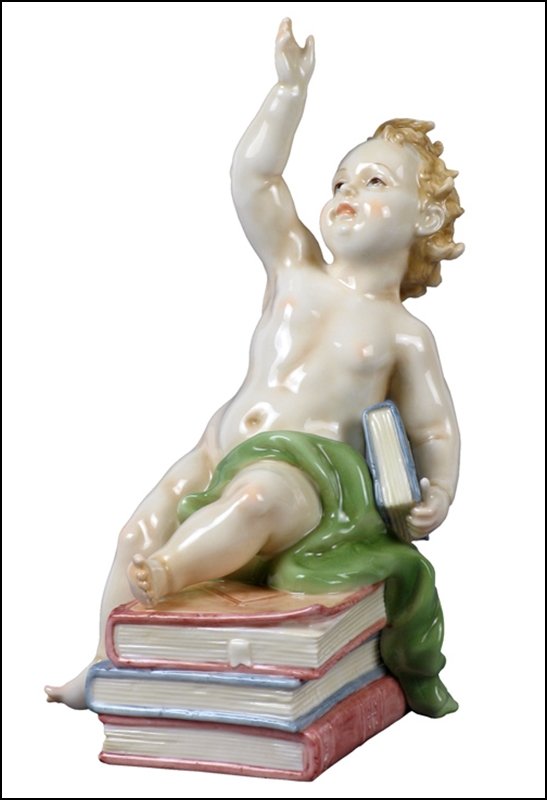 INFANT ENLIGHTENED: Infant-enlightened - Material - Fine Porcelain - Size - (h) 7 7/8