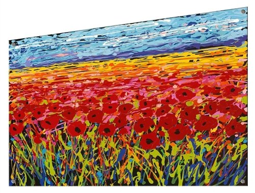 Jeff Boutin - Icing in the Cake 24x32: Icing on the Cake is a floral Acrylic image by Jeff Boutin. - 24x32