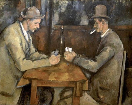 Paul Cezanne The Card Players Nov 27 2013 Artistic Findings Contact Mary Dean In Nv