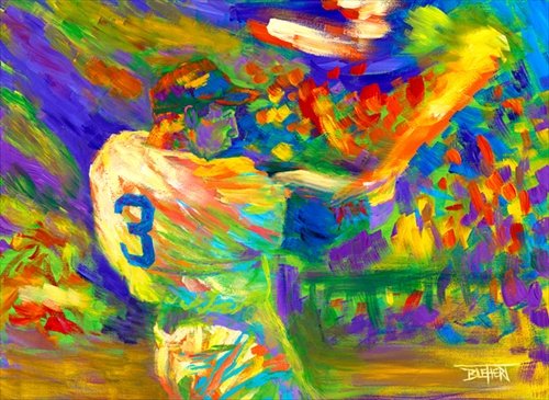 Robert Blehert - Gentle Giant 18X24: Gentle Giant by Robert Blehert Gallery wrapped canvas - 18X24