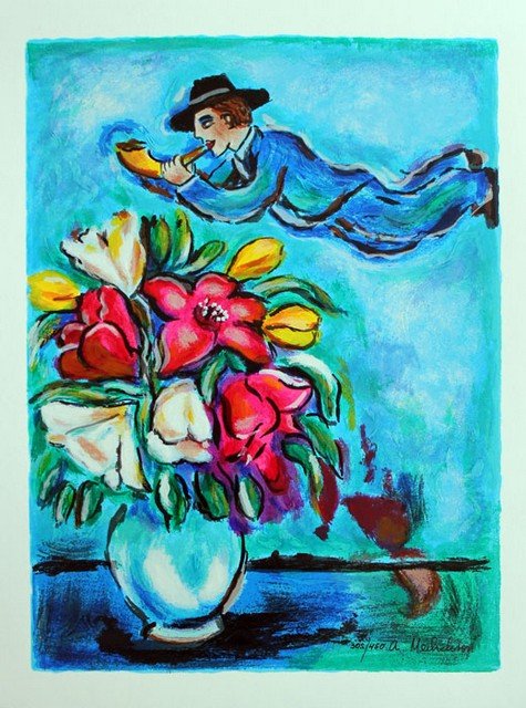 ALEX MEILICHSON - MESSAGE FROM AN ANGEL: Artist: Alex Meilichson. Title: Message from an Angel. Medium: . Image Size: 12" x 9". Paper Size: 13.5" x 10.5". Limited Edition Size: 450. __________Artist Biography: Alex Meilichson has developed a