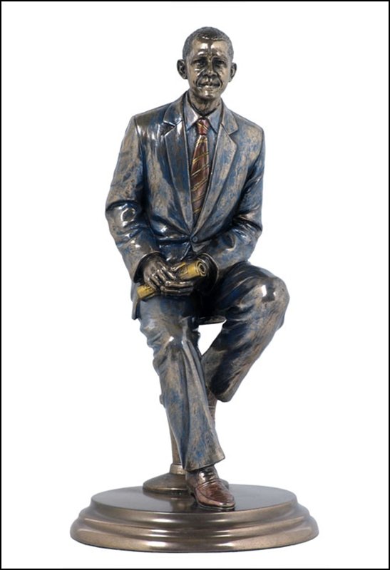 MR. PRESIDENT - BRONZE: Mr. President - Material - Cold Cast Bronze - Size - 7 7/8