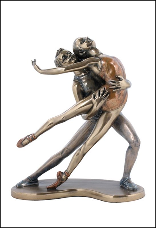 PERFECT MOVE - BRONZE: Perfect Move - Material - Cold Cast Bronze - Size - 7 1/8