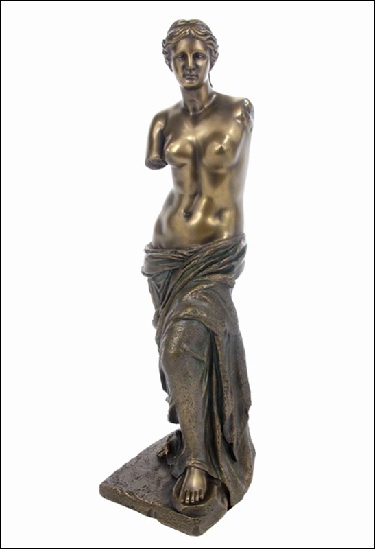 VENUS DE MILO - BRONZE: Venus De Milo - Material - Cold Cast Bronze - Size - 11