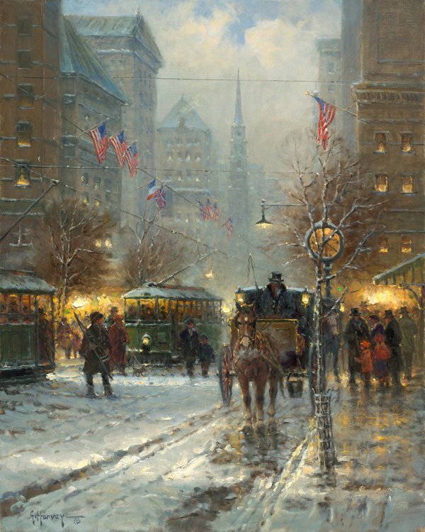 Music of Manhattan by G. Harvey: Music of Manhattan by G. Harvey - Edition Size: 50 - Giclee on Canvas - Artist Proof Dimensions: 30 x 24 Release Date: 10-2011 ……….G.Harvey and his images have influenced a worldwide enthusiasm 