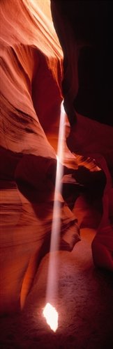 David Evans - Antelope Light by David Evans: David Evans is a professional photographer. Giclee on canvas - 24x8