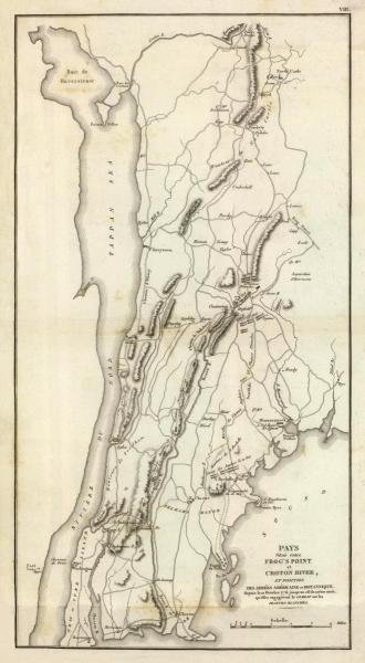 JOHN MARSHALL - PLAINES BLANCHES ET ARMEES AMERICAINE: John Marshall - Plaines Blanches Et Armees Americaine Et Britannique, 12 Octobre1776 - 22 1/8 X 40 In. - This Giclée Print Is Gallery Stretched And Ready To Hang Or Lean Against A Wall, Or Display On