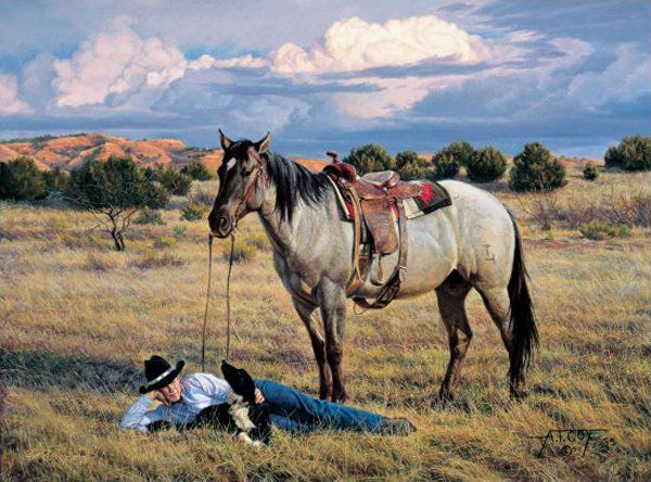 Little Boys Dream the Biggest Dreams by Tim Cox: Little Boys Dream the Biggest Dreams by Tim Cox - Edition Size: 300 - Canvas - Signed & Numbered Dimensions: 18 x 24 Release Date: 4-2005 ……….As a young child, Tim Cox vowed he “was going to b