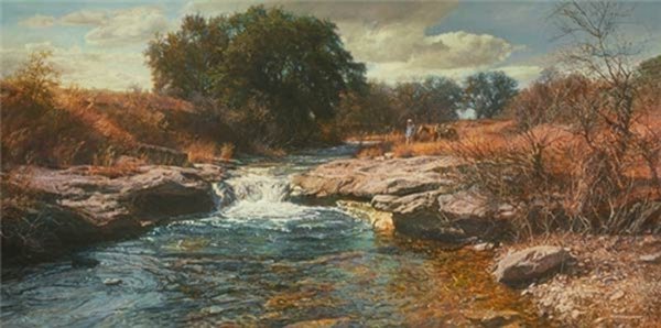 Idle Time by Bob Wygant: Idle Time by Bob Wygant - Edition Size: 95 - Giclee on Canvas - Signed & Numbered Dimensions: 24 x 48 Release Date: 4-2005 ..........BOB WYGANT (1927 – 2008) Bob Wygant held a special place in Texas