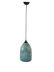 HAND BLOWN - LINE VOLTAGE AQUA LAGOON PENDANT MATTE