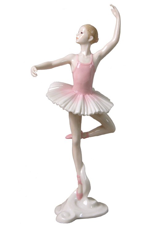 CONFIDENCE EN L'AIR(PINK): Confidence En L'air(pink) - Material - Fine Porcelain - Size - (h) 10 3/8