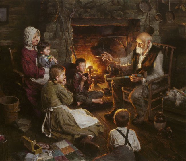 MORGAN WEISTLING - INDIAN STORIES: Morgan Weistling - Indian Stories - Hand Signed - Limited Edition Canvas - Image Size: 28"w X 24"h. Limited Edition Of: 75 - In June, To The Surprise Of Absolutely No One With Their Finger On The Puls