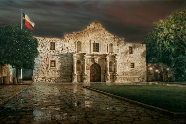 The Alamo by Rod Chase: The Alamo by Rod Chase - Edition Size: 500 - Giclee on Paper - Signed & Numbered Dimensions: 20 x 30 Release Date: 2-2011 ……….As one of today’s finest and most recognized photorealist painters