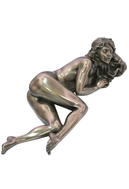 NUDE FEMALE - COLD CAST BRONZE: Nude Female - Material - Cold Cast Bronze - Size - 9 1/8