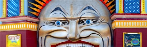 SEAN DAVEY - LUNA PARK. VICTORIA BY SEAN DAVEY: Sean Davey Is A Professional Photographer. Giclee On Canvas - 15x45