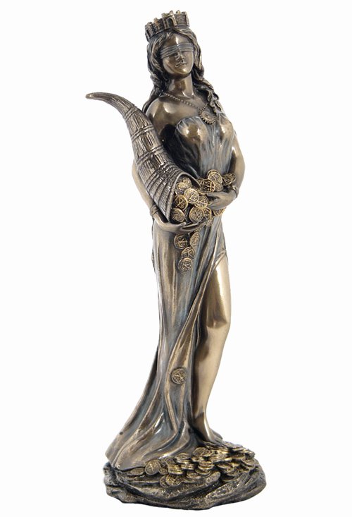 FORTUNA 7" - COLD CAST BRONZE: Fortuna 7" - Material - Cold Cast Bronze - Size - 7 1/4