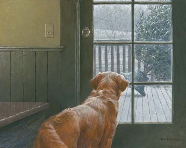 OBSERVING CHRISTMAS Giclee canvas Artist Proof -: OBSERVING CHRISTMAS Giclee canvas Artist Proof - BATEMAN ROBERT Print Size24 x 30 Edition Size:40