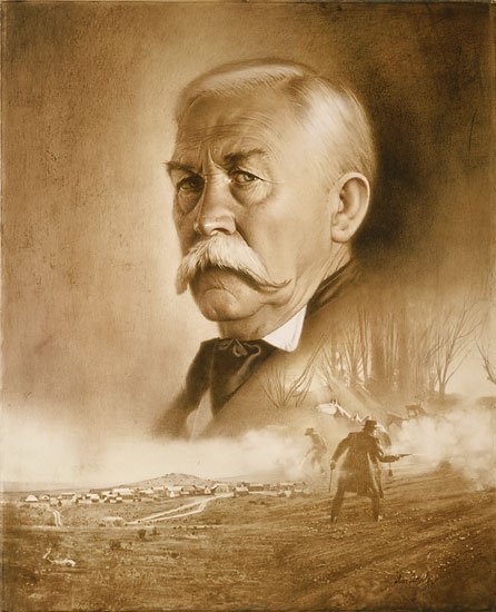 DON CROWLEY - VIRGIL EARP: DAY OF DECISION: Don Crowley - Virgil Earp: Day Of Decision - Hand Signed - Limited Edition Canvas - - Image Size: 9"w X 11"h. Limited Edition Of: 250….virgil Walter Earp (1843-1905) Was One Of The Old West’s Grea