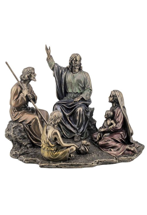 JESUS PREACHING - COLD CAST BRONZE: Jesus Preaching - Material - Cold Cast Bronze - Size - 10 5/8