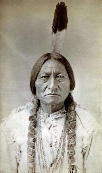 D.F. BARRY - SITTING BULL: D.f. Barry - Sitting Bull - 23 3/4 X 40 In. - This Giclée Print Is Gallery Stretched And Ready To Hang Or Lean Against A Wall, Or Display On An Easel. - A Giclée Print Is The Highest Quality Print A