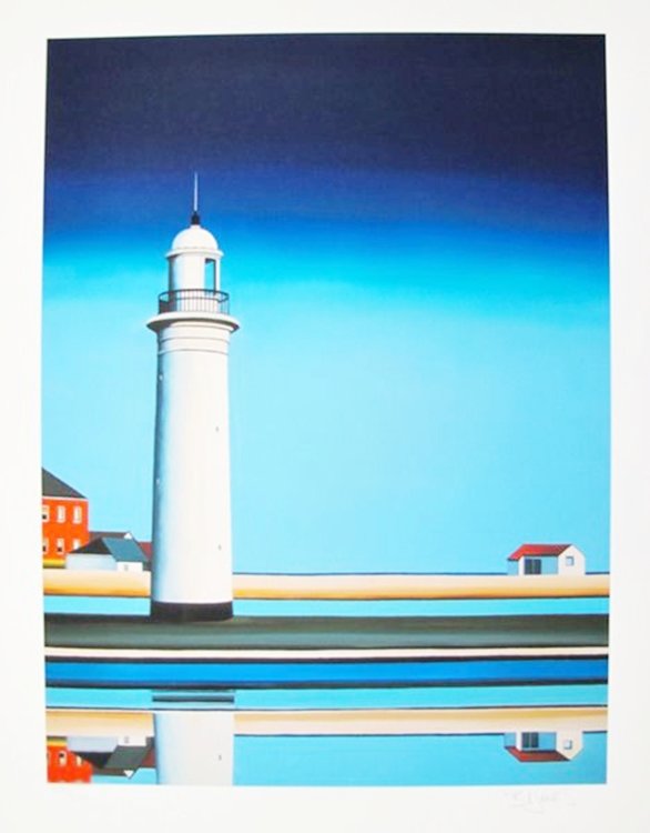 BARBARA JAMES ON A CLEAR DAY HAND SIGNED LIMITED ED.: Limited Edition Hand Signed Giclee By Barbara James Titled "On A Clear Day". Medium: Giclee On Paper [signed And Numbered By The Artist]. This Piece Is Numbered From An Edition Size Of 295. Paper Meas